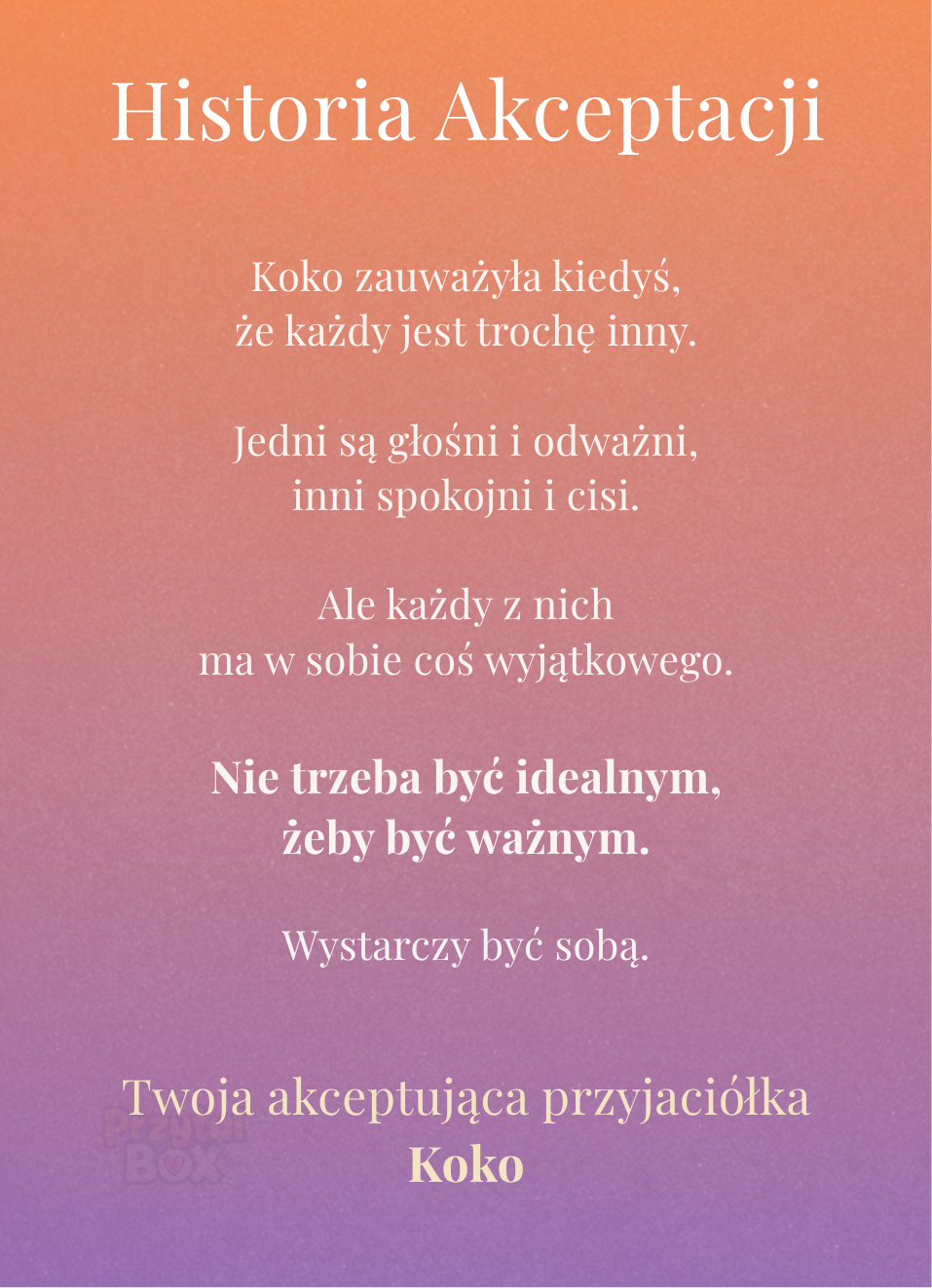 Kapibara Koko — bohater bliskości