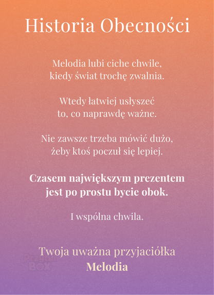 Sowa Melodia — bohaterka obecności