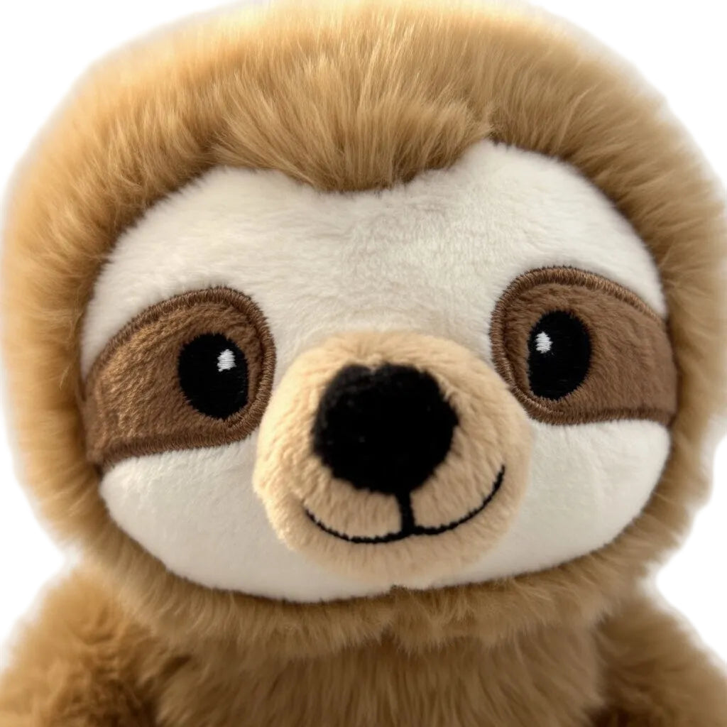 PrzytulBox Leniwiec Zen plush toy, a cozy sloth character designed for relaxation and comfort, perfect as a calming gift.