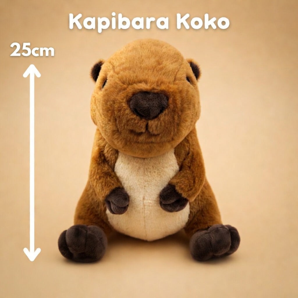 Pluszowa kapibara Koko PrzytulBox – miękki pluszak bohatera akceptacji z kolekcji emocji