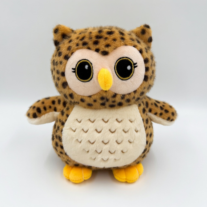 Pluszowa sowa Melodia PrzytulBox – strażniczka obecności z kolekcji bohaterów emocji
