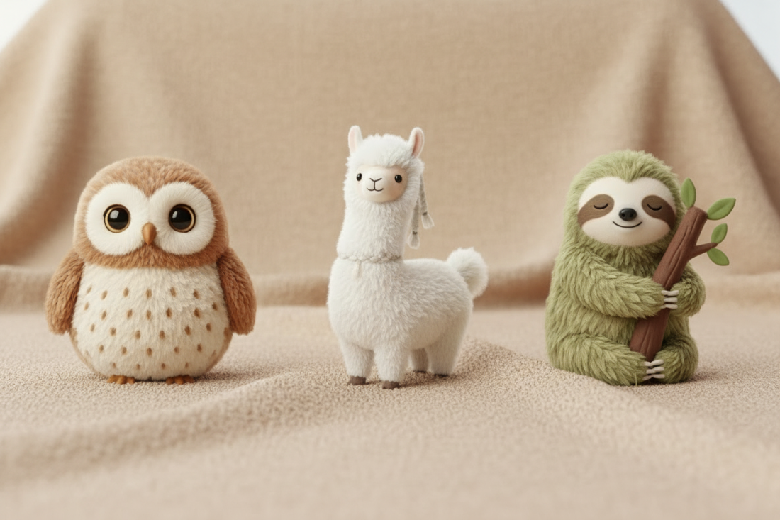 wybierz swojego pocieszyciela sowa lama leniwiec